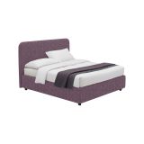 Letto Matrimoniale Viola Lilla Sfoderabile Contenitore, Dimensione Materasso 160x200 cm - Argentina