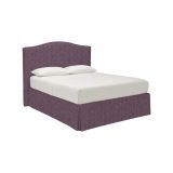 Letto Matrimoniale Viola Lilla Sfoderabile Contenitore, Dimensione Materasso 160x200 cm - Orgiano