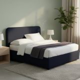 Letto Matrimoniale Viola Scuro Sfoderabile Contenitore, Dimensione Materasso 160x200 cm - Argentina