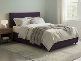 Letto Matrimoniale Viola Sfoderabile Contenitore, Dimensione Materasso 160x190 cm - Soliera