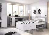 Letto per bambini 196x97cm bianco - Aromatic