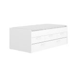 Letto per bambini 4 cassetti 194x95cm bianco - Aftro