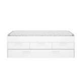 Letto per bambini 4 cassetti 194x95cm bianco - Aftro