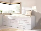 Letto per bambini 4 cassetti 194x95cm bianco - Aftro