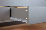 Letto per bambini Bayreuth, Sommier per camera da letto, Giroletto per stanza, Struttura porta materasso, 205x63 h98 cm, Grigio