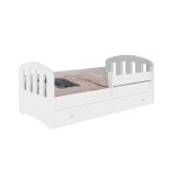 Letto per bambini Estoy, 85x164 h63 cm, Bianco
