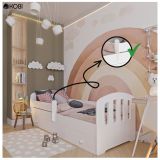 Letto per bambini Estoy, 85x164 h63 cm, Bianco