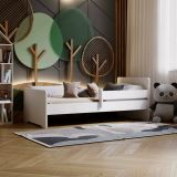 Letto per bambini Tonyo, 77x144 h56 cm, Bianco