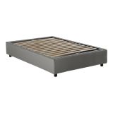 Letto piazza e mezza Abici, con materasso Cm 120x200 incluso, Grigio
