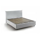 Letto piazza e mezza Amorino, adatto per materasso Cm 120x190, Bianco