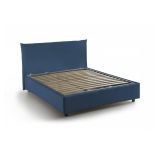 Letto piazza e mezza Amorino, adatto per materasso Cm 120x190, Blu