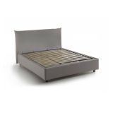 Letto piazza e mezza Amorino, adatto per materasso Cm 120x190, Tortora
