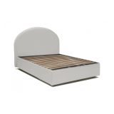 Letto piazza e mezza Aquanette, adatto per materasso Cm 120x190, Bianco