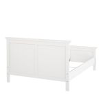 Letto piazza e mezza Armungia, 172x213 h110 cm, Bianco