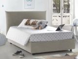 Letto piazza e mezza Arpaise, con materasso Cm 120x190 incluso, Beige