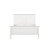 Letto piazza e mezza Aure, Sommier per camera da letto, Giroletto per stanza, Struttura porta materasso, 158x211 h110 cm, Bianco