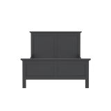 Letto piazza e mezza Aure, Sommier per camera da letto, Giroletto per stanza, Struttura porta materasso, 211x158 h110 cm, Grigio