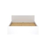 Letto piazza e mezza Bolaven, 207x166 h80 cm, Bianco