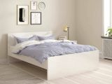 Letto piazza e mezza Bora, 146x207 h80 cm, Bianco