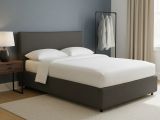 Letto Piazza e Mezza Grigio Tortora Sfoderabile Contenitore, Dimensione Materasso 120x200 cm - Silandro