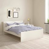 Letto piazza e mezza Gustava, 197x146 h80 cm, Bianco