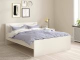 Letto piazza e mezza Gustava, 197x146 h80 cm, Bianco