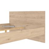 Letto piazza e mezza Gustava, 197x146 h80 cm, Rovere