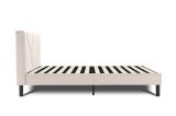 Letto piazza e mezza Hemera, 120x190 cm, Beige