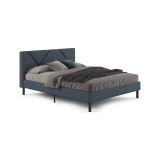 Letto piazza e mezza Hemera, 120x190 cm, Blu