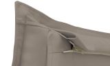 Letto piazza e mezza Latona, adatto per materasso Cm 120x190, Tortora