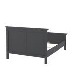Letto piazza e mezza Phanfone, 158x201 h110 cm, Grigio