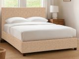 Letto Singolo Beige Sfoderabile Contenitore, Dimensione Materasso 90x200 cm - Maccagno