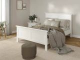 Letto singolo bianco 158x200cm rete inclusa - Arcevia