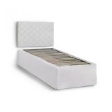 Letto singolo bianco 5x90cm rete inclusa - Accu