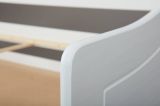 Letto Singolo Bianco Contenitore Singolo, - Granze