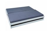 Letto Singolo Bianco Contenitore Singolo, - Sibari