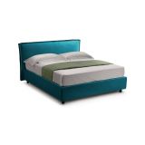 Letto singolo contenitore azzurro 100x220cm materasso incluso - Atrelmo