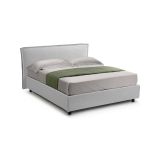 Letto singolo contenitore bianco 100x220cm materasso incluso - Atrelmo