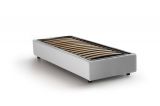 Letto singolo contenitore bianco 105x215cm materasso incluso - Aribal