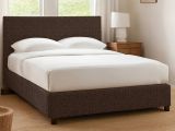 Letto Singolo Marrone Sfoderabile Contenitore, Dimensione Materasso 90x200 cm - Maccagno
