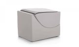 Letto singolo pieghevole 130x50cm bianco - Arbil
