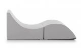 Letto singolo pieghevole 130x50cm bianco - Arbil