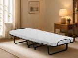 Letto singolo pieghevole 200x80cm bianco - Aquadolce