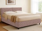 Letto Singolo Rosa Antico Sfoderabile Contenitore, Dimensione Materasso 90x200 cm - Nocara