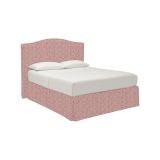 Letto Singolo Rosa Sfoderabile Contenitore, Dimensione Materasso 90x190 cm - Orvieto