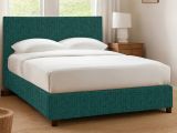 Letto Singolo Verde Petrolio Sfoderabile Contenitore, Dimensione Materasso 90x190 cm - Racines