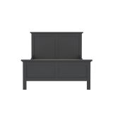 Letto un posto grigio 158x210cm rete inclusa - Clan