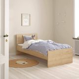 Letto un posto rovere 96x196cm economico cm - Assar