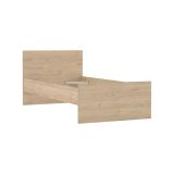 Letto un posto rovere 96x196cm economico cm - Assar