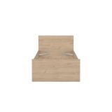 Letto un posto rovere 96x196cm economico cm - Assar
